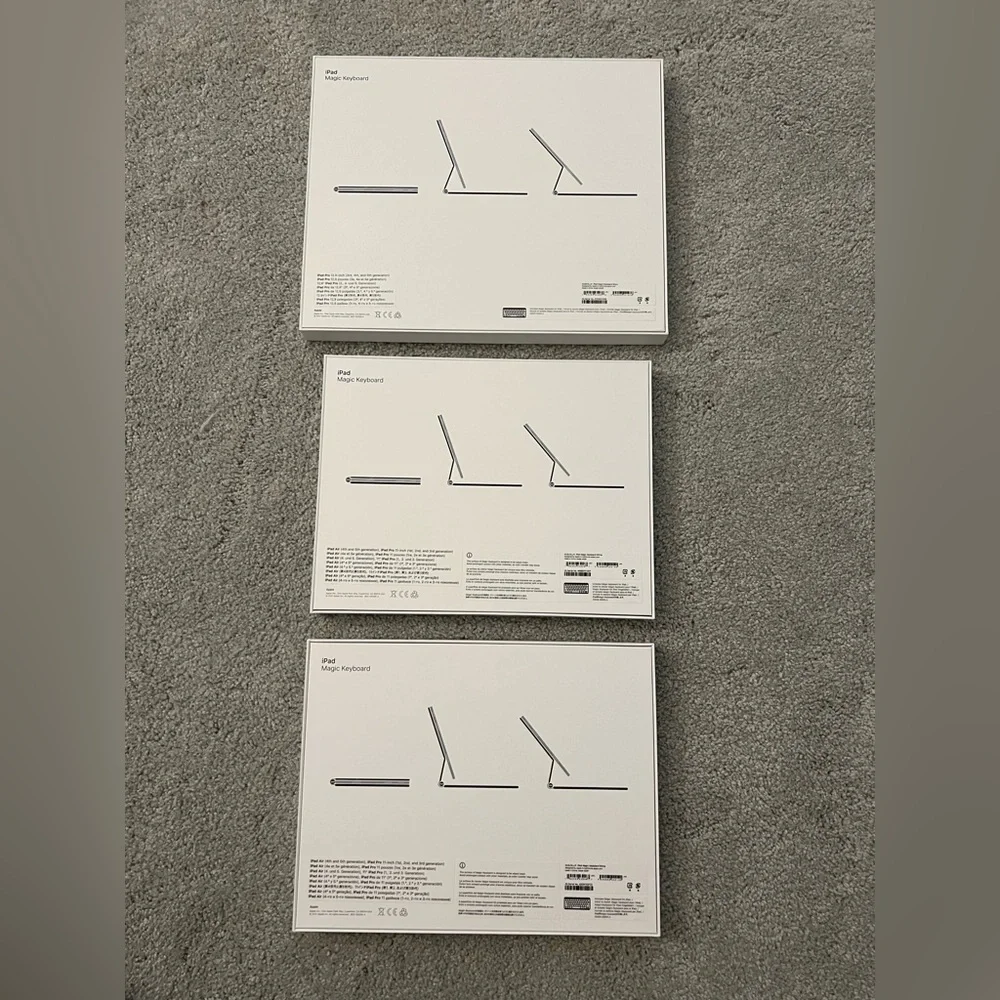 iPad Magic Keyboard EMPTY BOXES